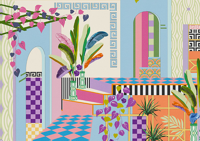 Chatelaine, Candy Bar - Made To Measure Curtains - Image 9